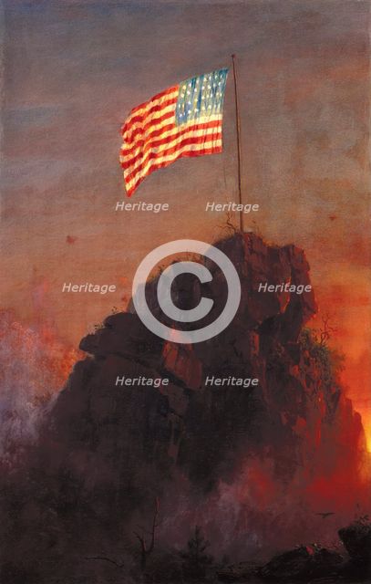 Our Flag, 1864. Creator: Frederic Edwin Church.