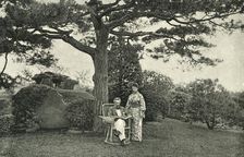 Our Garden at Azabu 1891. Creator: Unknown