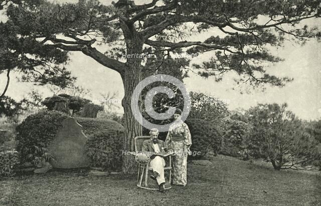 'Our Garden at Azabu', 1891. Creator: Unknown.