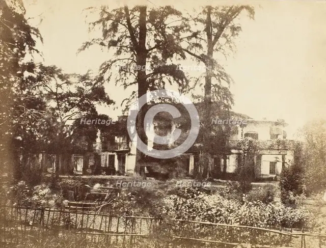Our House, Dum Dum, 1850s. Creator: Captain R. B. Hill.