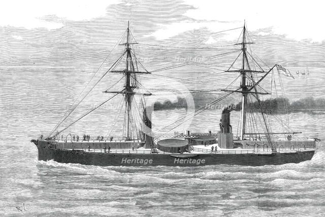 Our Ironclad Fleet: H.M.S. Inflexible, 1876. Creator: Unknown.