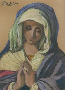 Our Lady, 1944. Creator: Jozef Hanula