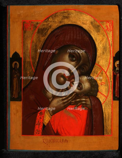 Our Lady of Korsun (Korsunskaya), Early 19th cen.. Artist: Russian icon  