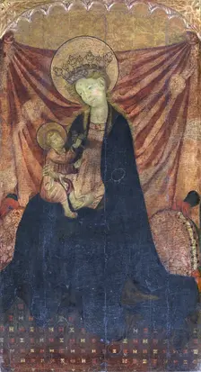 Our Lady of Humility, c1400. Creator: Pere Nicolau