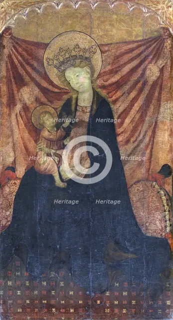Our Lady of Humility, c1400.  Creator: Pere Nicolau.