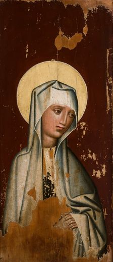 Our Lady of Sorrows from the Parish Church of St Ursula in Korzenna, between 1425-1475. Creator: Unknown