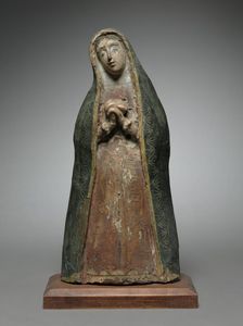Our Lady of Sorrows: santo de bulto, 1600s-1700s. Creator: Unknown