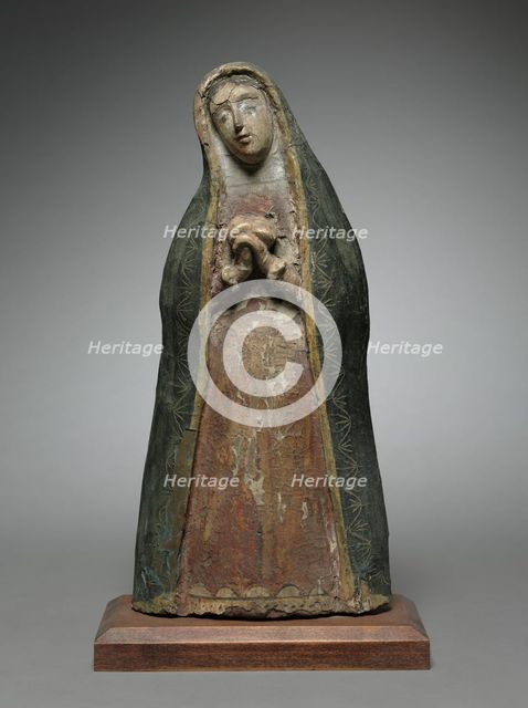 Our Lady of Sorrows: santo de bulto, 1600s-1700s. Creator: Unknown.
