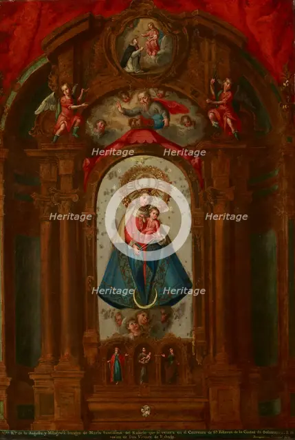 Our Lady of Salamanca, 18th century. Creator: Unknown.