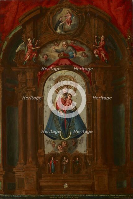 Our Lady of Salamanca, 18th century. Creator: Unknown.