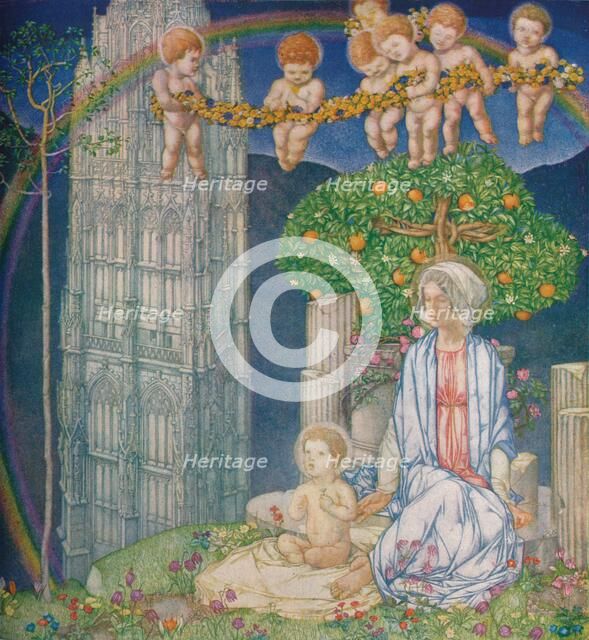Our Lady of Promise', c1918, (1919). Artist: Edward Reginald Frampton.