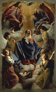 Our Lady of the Assumption, 1605-1607. Creator: Gentileschi, Orazio (1563-1638)