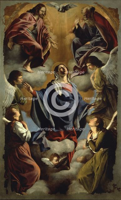 Our Lady of the Assumption, 1605-1607. Creator: Gentileschi, Orazio (1563-1638).