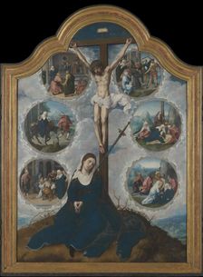 Our Lady of the Seven Sorrows, ca 1525-1528. Creator: Orley, Bernaert, van (1488-1541)