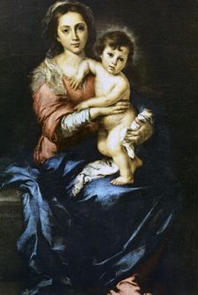 Our Lady with the Child c1638-1682. Artist: Bartolomé Esteban Murillo