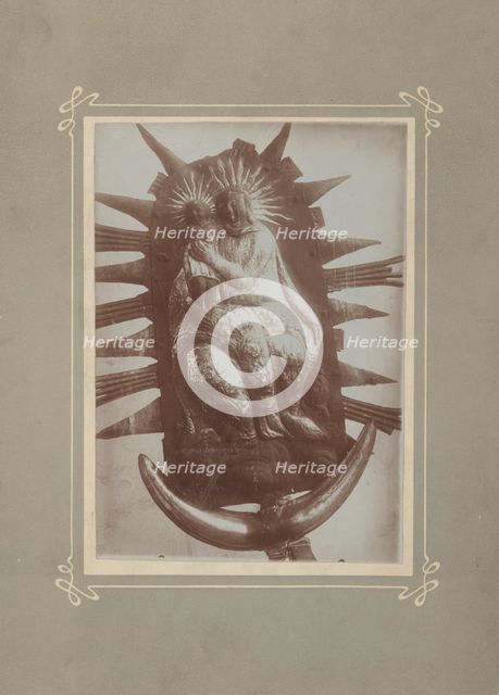 Our Lady with Child, (1900-1914).  Creator: Unknown.