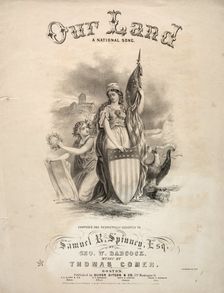 Our Land - Sheet Music Cover. Creator: Winslow Homer (American, 1836-1910)