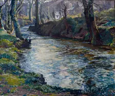 Our Little Stream, Lamorna, c1926. Creator: Samuel John Lamorna Birch