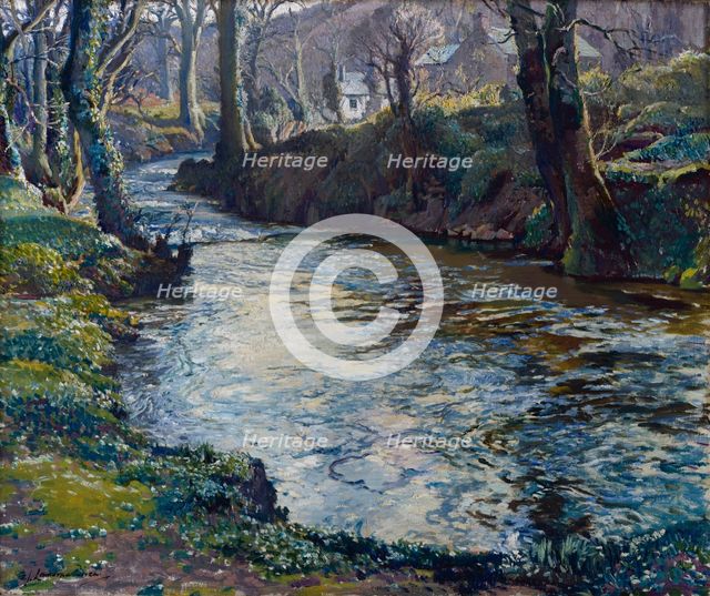 Our Little Stream, Lamorna, c1926. Creator: Samuel John Lamorna Birch.