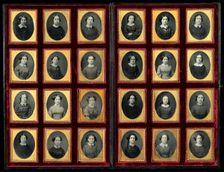 Our Pastor's Circle, c. 1855. Creator: John Plumbe