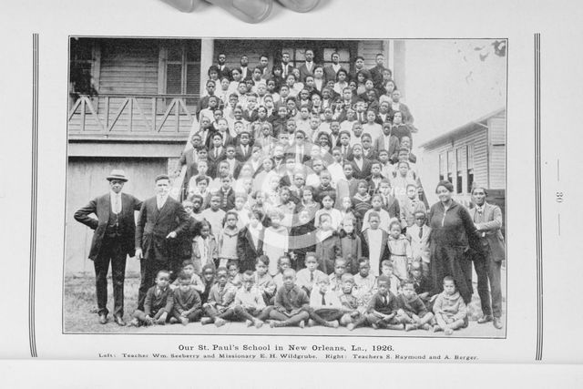 Our St. Paul's School in New Orleans, La., 1926, 1927. Creator: Unknown.