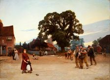 Our Village, 1890. Creator: Hubert von Herkomer