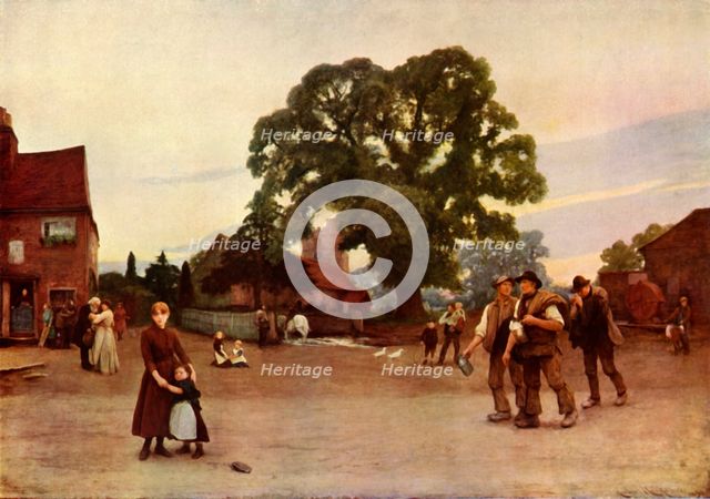 'Our Village', c1890, (1936). Creator: Hubert von Herkomer.