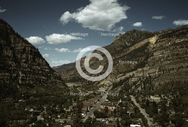 Ouray, Colorado, 1940. Creator: Russell Lee.