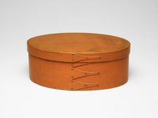 Oval Box, c. 1850. Creator: Shaker Colony