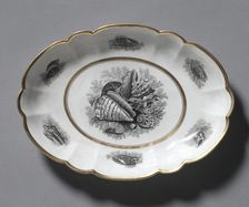 Oval Dish, 1807-1813. Creator: Barr, Flight & Barr (British)