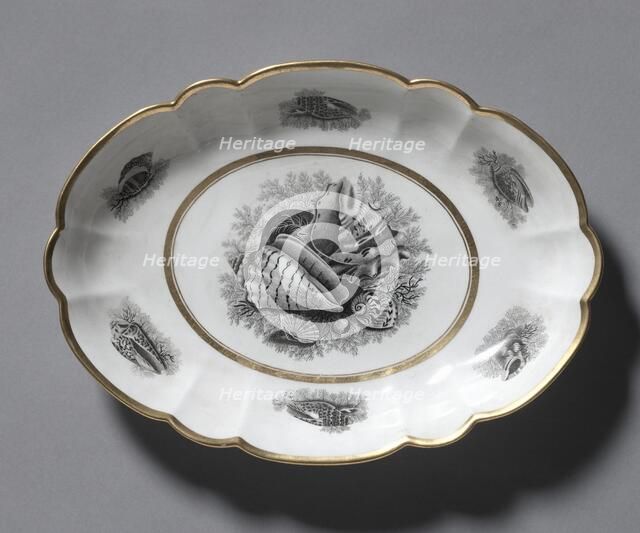 Oval Dish, 1807-1813. Creator: Barr, Flight & Barr (British).