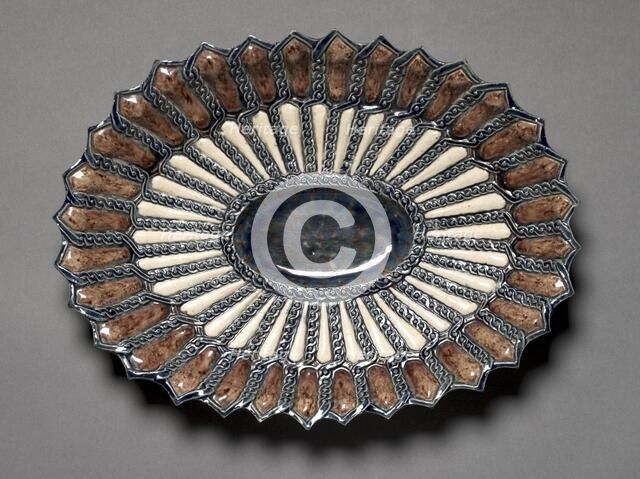 Oval Dish, late 1500s. Creator: Bernard Palissy (French, 1510-1589), circle of.