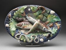 Oval Dish, Paris, Mid 19th century. Creator: Unknown