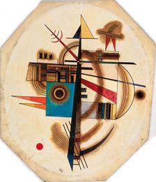 Oval No 2, 1925. Creator: Kandinsky, Wassily Vasilyevich (1866-1944)
