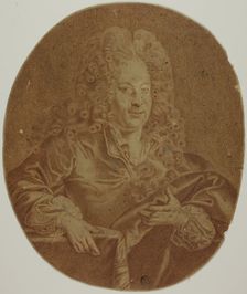 Oval Portrait of Gentleman, n.d. Creator: Unknown