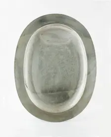 Oval Serving Platter, Birmingham, 1767/78. Creator: John Ingram