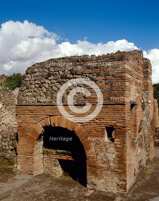 Oven - Bakery of Modesto, Pompeii, Campania, Italy, 2002. Creator: LTL.