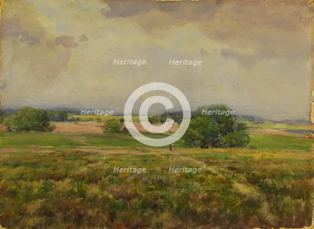 Over the Maryland Fields, n.d. Creator: William Henry Holmes.
