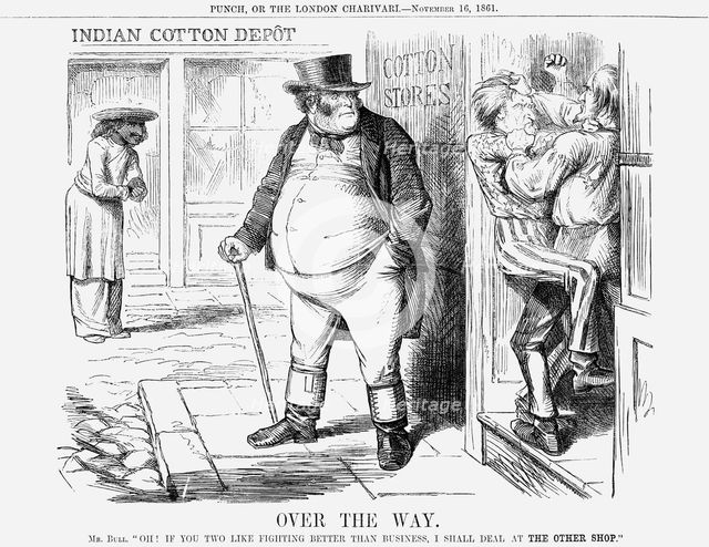 'Over the Way', 1861. Creator: Unknown.