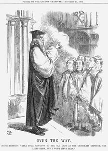 Over The Way 1866. Creator: John Tenniel