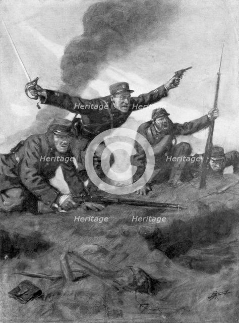 'Over the Top, 16 Febuary 1915', (1926).Artist: Lucien Jonas