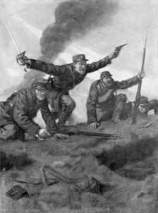 Over the Top, 16 Febuary 1915 (1926).Artist: Lucien Jonas