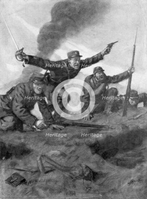 'Over the Top, 16 Febuary 1915', (1926).Artist: Lucien Jonas