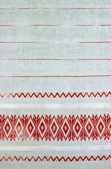 Over Towel Section, Sweden, c. 1775. Creator: Unknown