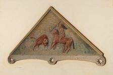 Over Door Panel, 1935/1942. Creator: Nicholas Amantea