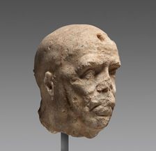 Over Life-Size Relief Head of Emperor Galba?, about A.D. 69. Creator: Unknown