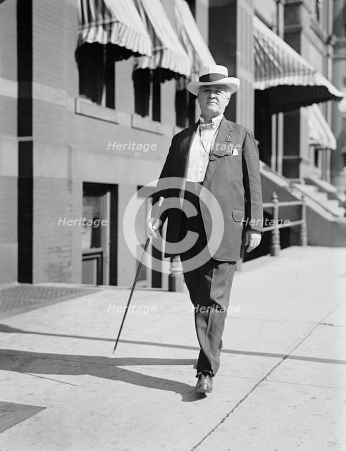 Overman, Lee Slater, Senator from North Carolina, 1903-1933, 1914. Creator: Harris & Ewing.