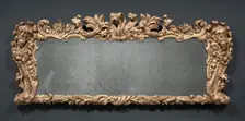 Overmantel Mirror, c. 1740. Creator: James Pascall (British, d. late 1740s)