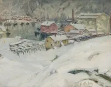 Overcast Weather. Study from North Norway. Creator: Anna Katarina Boberg