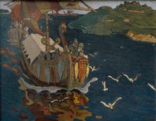 Overseas Guests, 1902. Artist: Roerich, Nicholas (1874-1947)